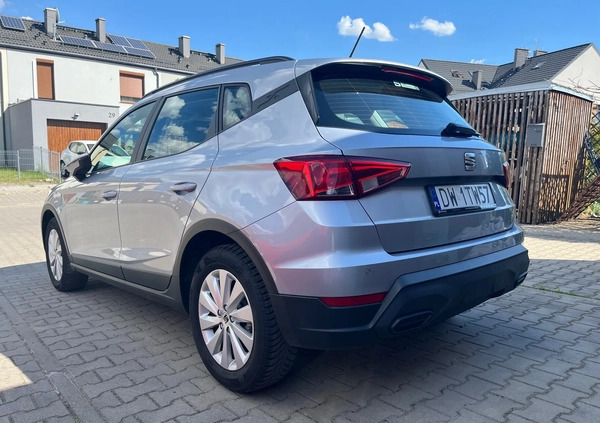 Seat Arona cena 72990 przebieg: 30500, rok produkcji 2022 z Wrocław małe 67